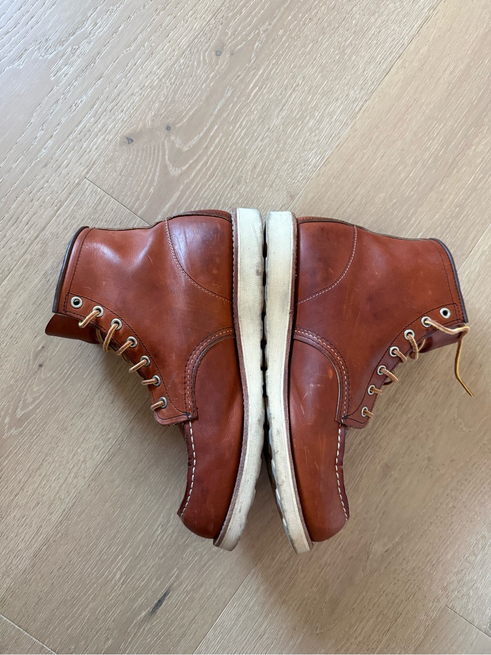 Red Wing Shoes Classic Moc Toe Heritage #875 6” Boot - Picture 5 of 10